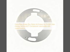 Disco de freio dianteiro/traseiro com parafusos para veículo de nova energia EU260 Placa de válvula do compressor A/C com personalização