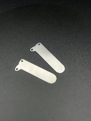 Metal de aço inoxidável personalizado da fábrica chinesa que carimba a placa da válvula