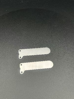 Metal de aço inoxidável personalizado da fábrica chinesa que carimba a placa da válvula