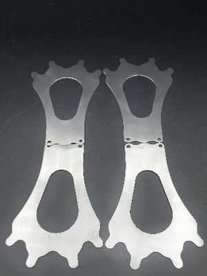 Metal de aço inoxidável personalizado fábrica que carimba a placa da válvula das peças