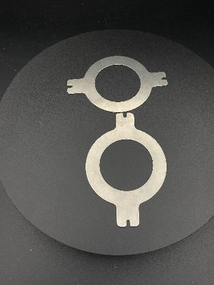 Processamento personalizado da placa de aço inoxidável da válvula dos serviços da fabricação do hardware