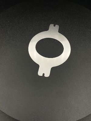 Placa de válvula de fabricação de equipamento de serviço de aço inoxidável personalizada