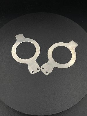 Placa de carimbo de aço inoxidável personalizada fábrica da válvula dos produtos do OEM