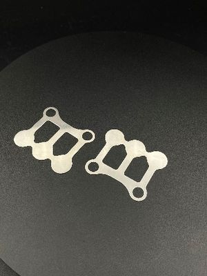 A fábrica personaliza placas de aço inoxidável da válvula de acordo com a placa da válvula dos desenhos do cliente