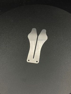 Produtos de aço inoxidável personalizados da placa da válvula de Laitu