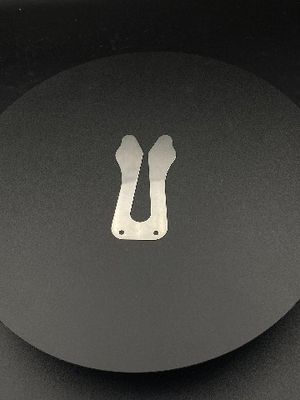 O OEM personalizou a placa de aço inoxidável da válvula da fabricação do produto