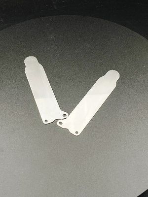 Placa carimbada de aço inoxidável personalizada da válvula dos produtos