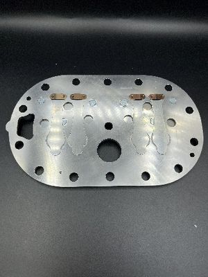 Placa de válvula do regulador de pressão de alta temperatura Espessura personalizada Compressor Placa de válvula