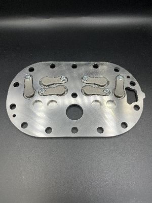 Placa de válvula do regulador de pressão de alta temperatura Espessura personalizada Compressor Placa de válvula