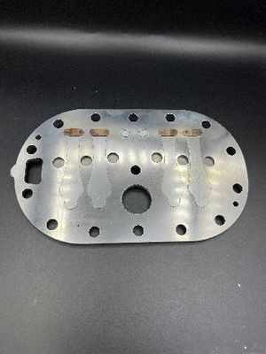 Placa de válvula de compressor de aço inoxidável Espessura personalizada Superfície lisa Placa de válvula de compressor