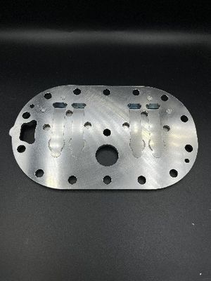 Placa personalizada da válvula do compressor do círculo da espessura para a placa de alta temperatura da válvula do compressor