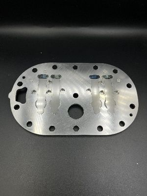 Placas personalizadas da válvula para a placa industrial da válvula do compressor das aplicações