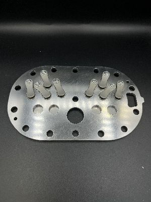 Placa original da válvula do compressor da personalização da placa de alta pressão da válvula