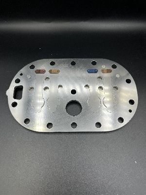 Placa original da válvula do compressor da personalização da placa de alta pressão da válvula