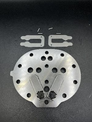 Plata de válvula de roda de vale ISO9001 personalizada e placa de válvula de compressor de disco