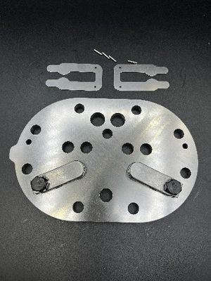 Placa personalizada da válvula do compressor com de medida ajustável e espessura
