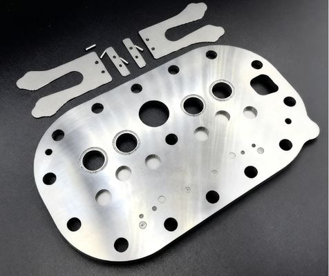 Placa de válvula da roda do vale de aço inoxidável industrial