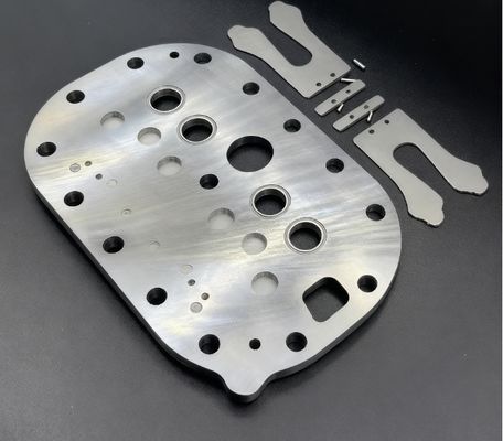 Placa de válvula da roda do vale de aço inoxidável industrial