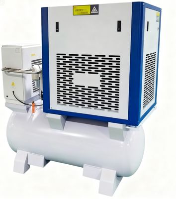 11kw 15HP compressor de ar de parafuso com secador e tanque para corte a laser