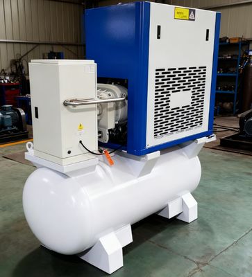 11kw 15HP compressor de ar de parafuso com secador e tanque para corte a laser